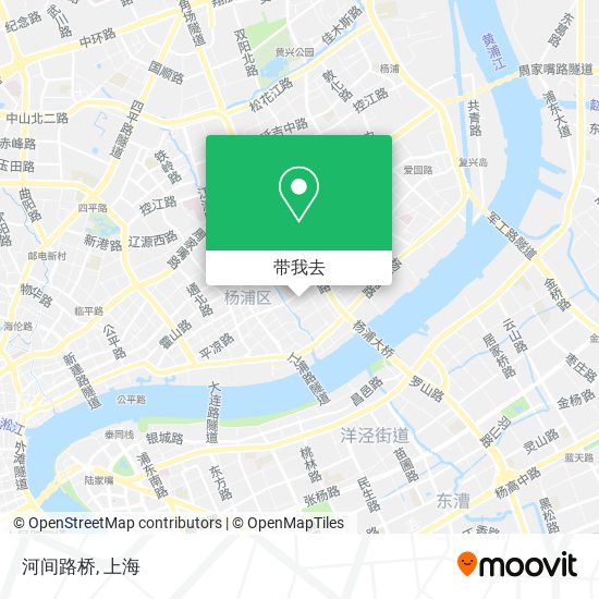 河间路桥地图