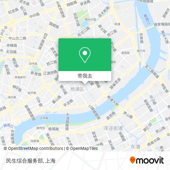 民生综合服务部地图