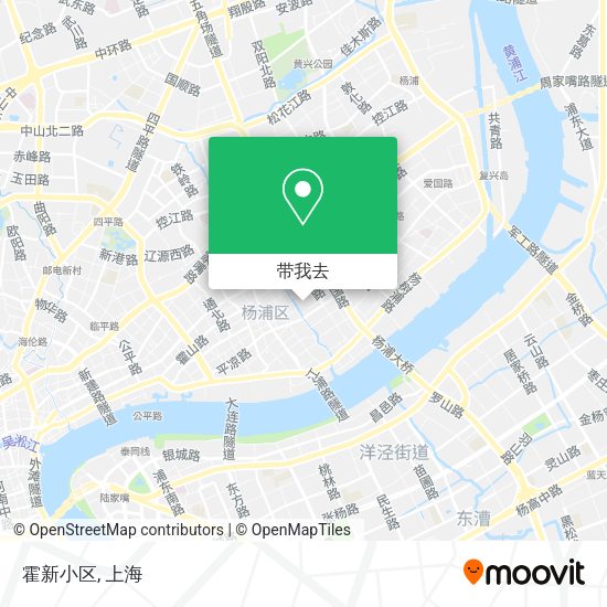 霍新小区地图