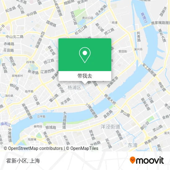 霍新小区地图