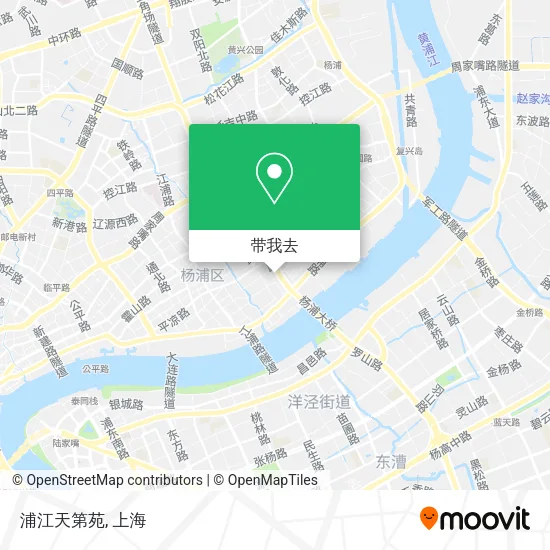 浦江天第苑地图