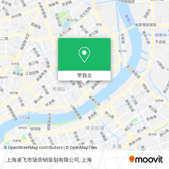 上海凌飞市场营销策划有限公司地图