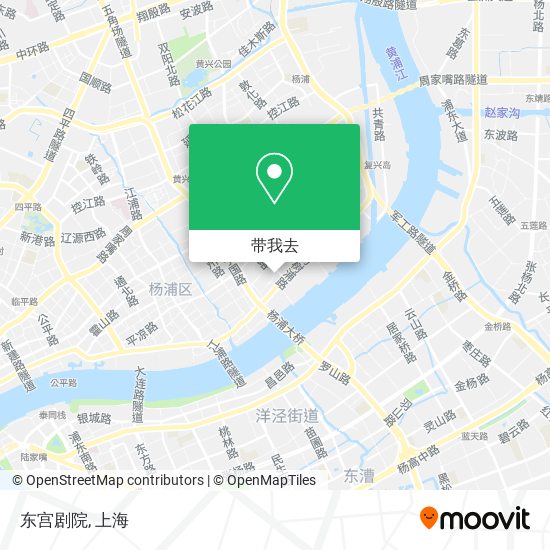 东宫剧院地图