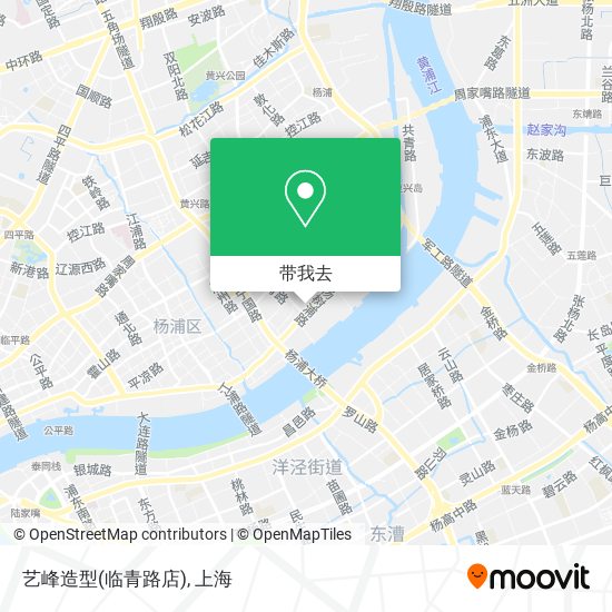 艺峰造型(临青路店)地图