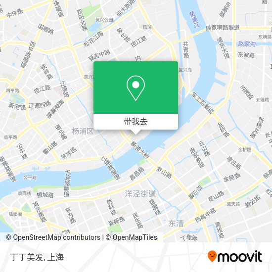 丁丁美发地图