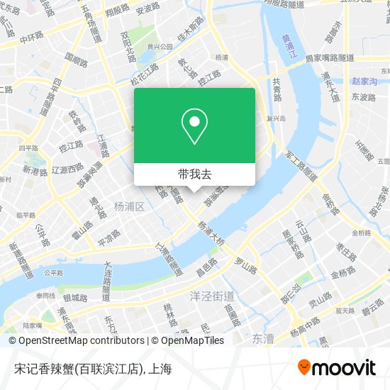 宋记香辣蟹(百联滨江店)地图