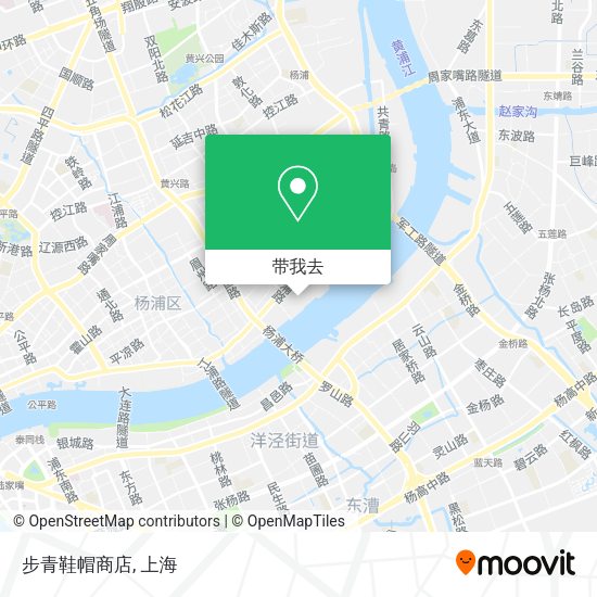 步青鞋帽商店地图