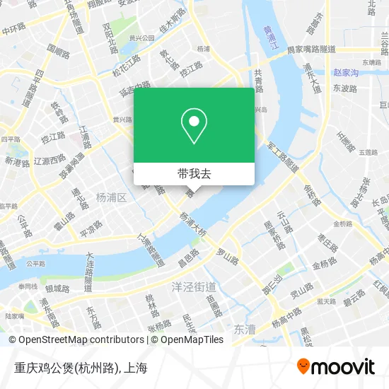 重庆鸡公煲(杭州路)地图