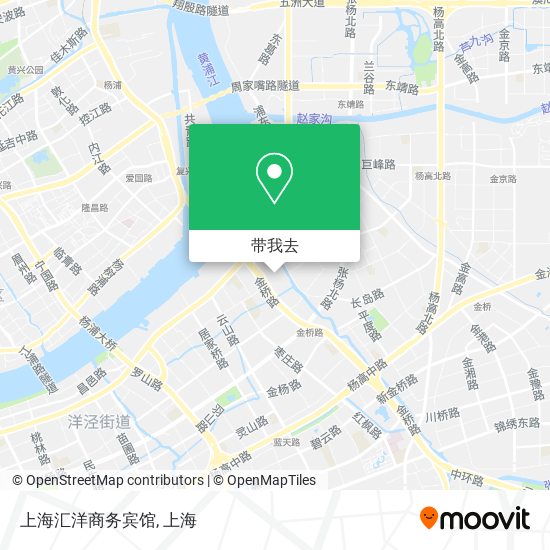上海汇洋商务宾馆地图