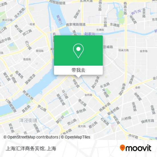 上海汇洋商务宾馆地图