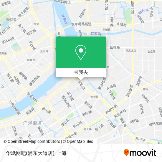 华斌网吧(浦东大道店)地图