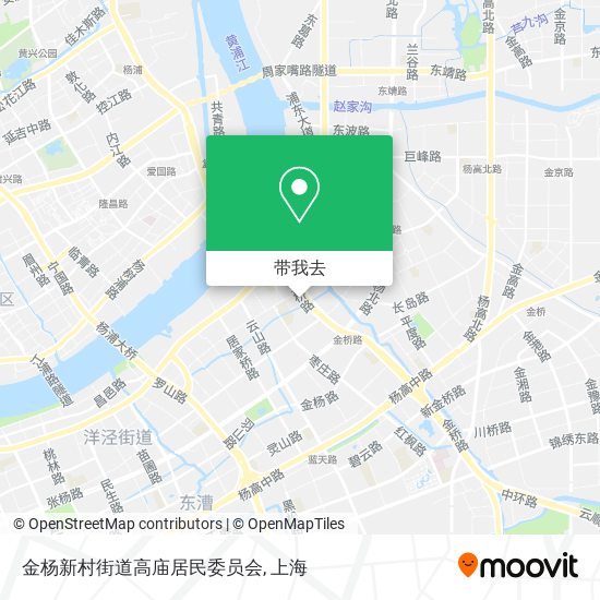 金杨新村街道高庙居民委员会地图