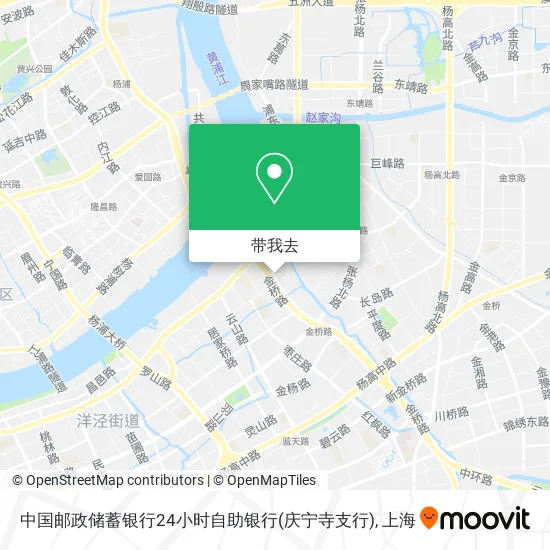 中国邮政储蓄银行24小时自助银行(庆宁寺支行)地图