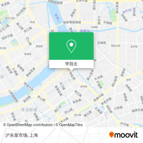 沪东菜市场地图