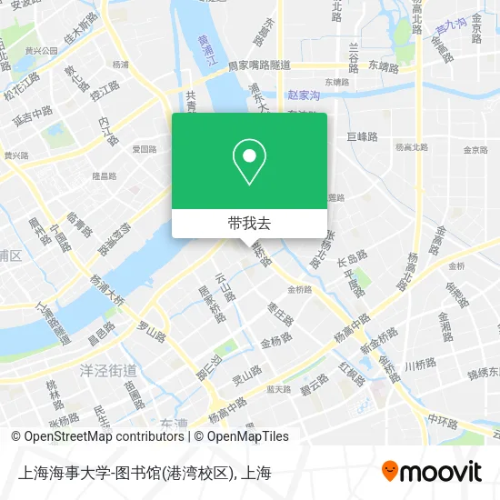 上海海事大学-图书馆(港湾校区)地图