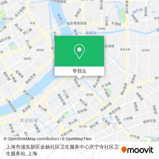 上海市浦东新区金杨社区卫生服务中心庆宁寺社区卫生服务站地图