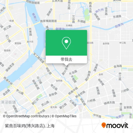 紫燕百味鸡(博兴路店)地图
