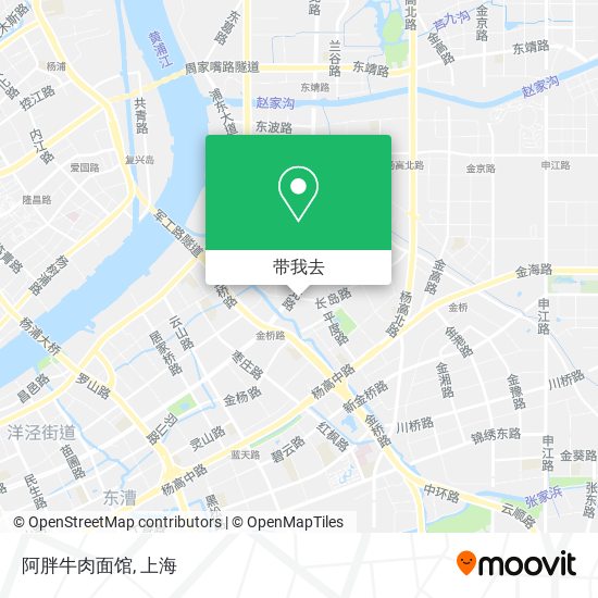 阿胖牛肉面馆地图