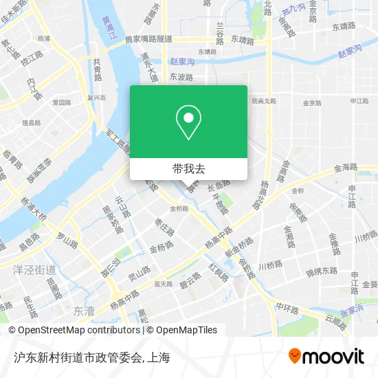 沪东新村街道市政管委会地图