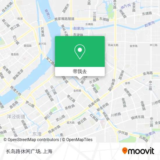 长岛路休闲广场地图