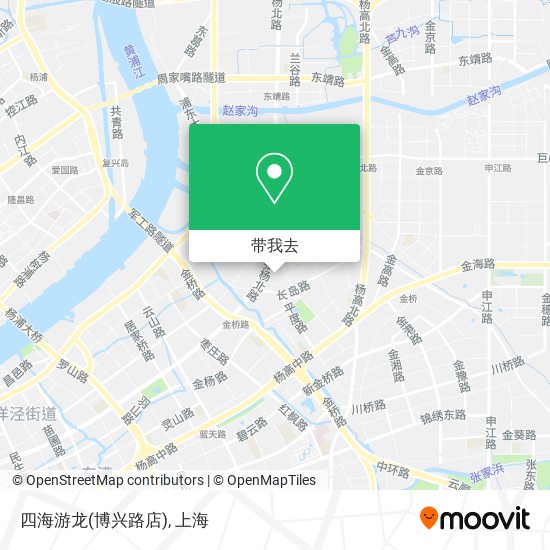 四海游龙(博兴路店)地图