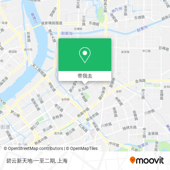 碧云新天地-一至二期地图