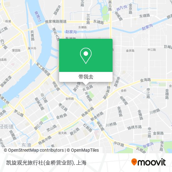 凯旋观光旅行社(金桥营业部)地图