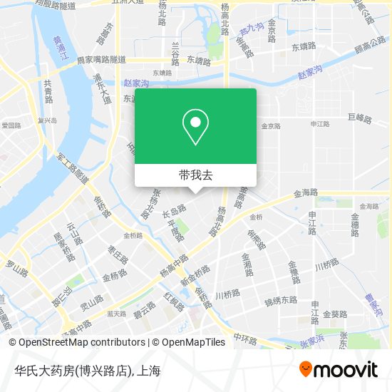 华氏大药房(博兴路店)地图