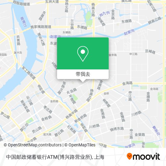 中国邮政储蓄银行ATM(博兴路营业所)地图