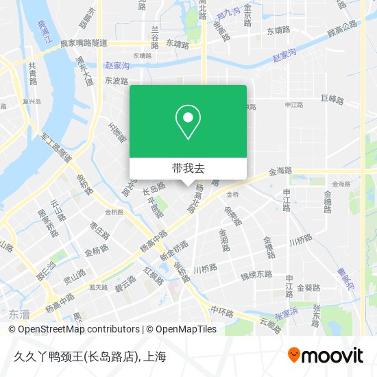 久久丫鸭颈王(长岛路店)地图