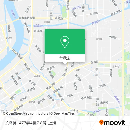 长岛路1477弄4幢7-8号地图