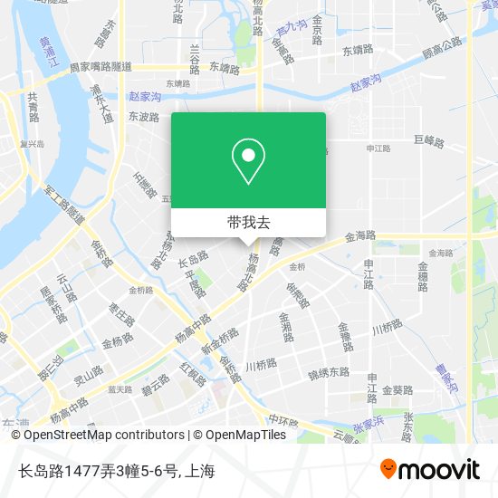长岛路1477弄3幢5-6号地图