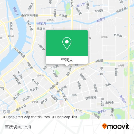 重庆切面地图