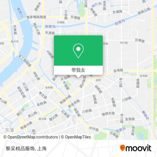 黎采精品服饰地图
