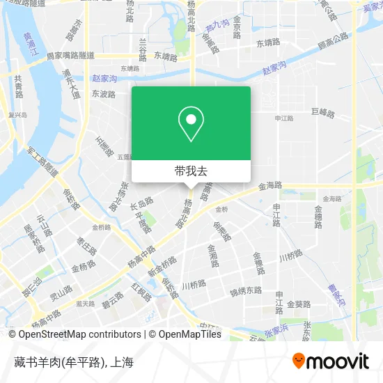 藏书羊肉(牟平路)地图