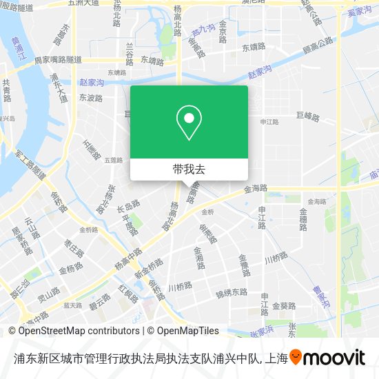 浦东新区城市管理行政执法局执法支队浦兴中队地图