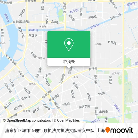 浦东新区城市管理行政执法局执法支队浦兴中队地图