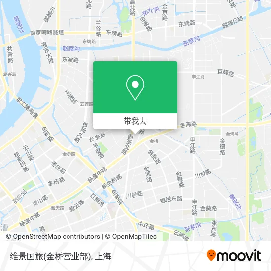 维景国旅(金桥营业部)地图