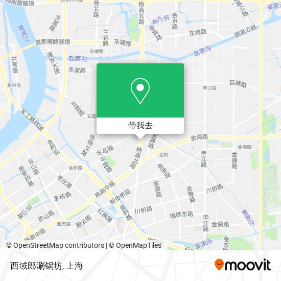 西域郎涮锅坊地图