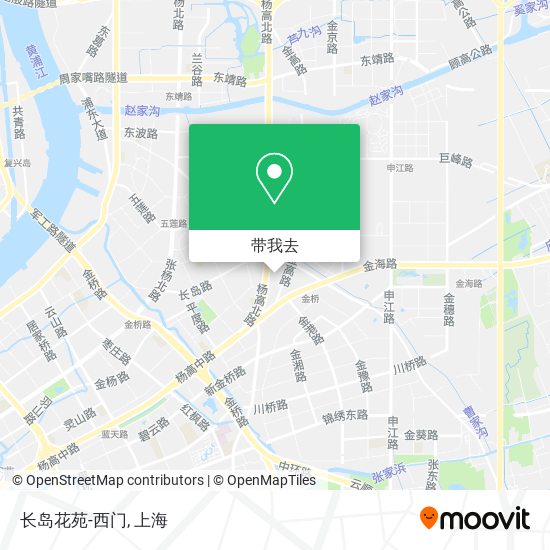 长岛花苑-西门地图