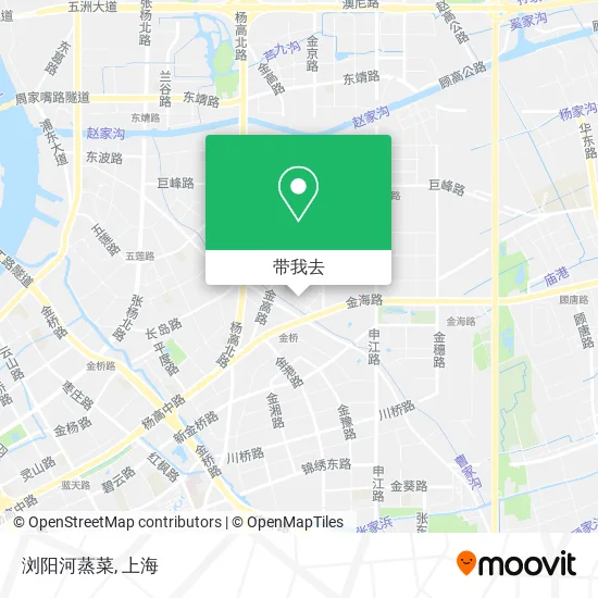 浏阳河蒸菜地图