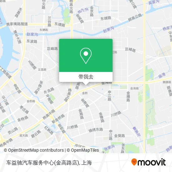 车益驰汽车服务中心(金高路店)地图