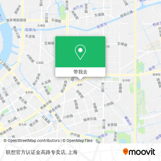 联想官方认证金高路专卖店地图