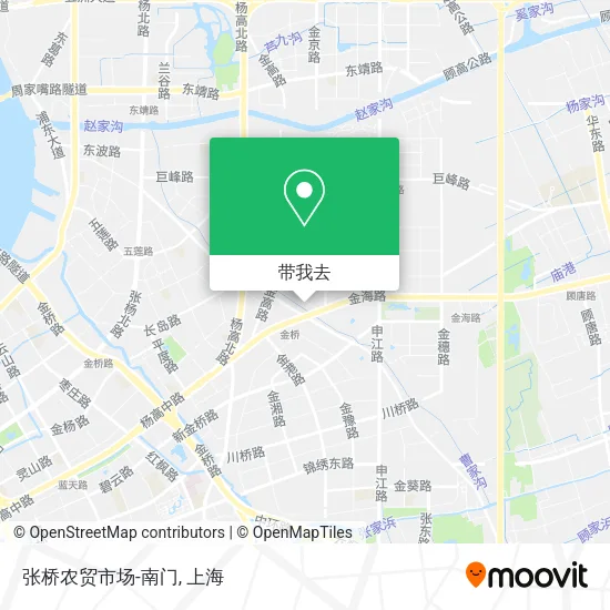 张桥农贸市场-南门地图
