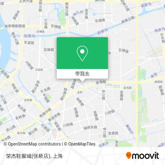 荣杰鞋服城(张桥店)地图