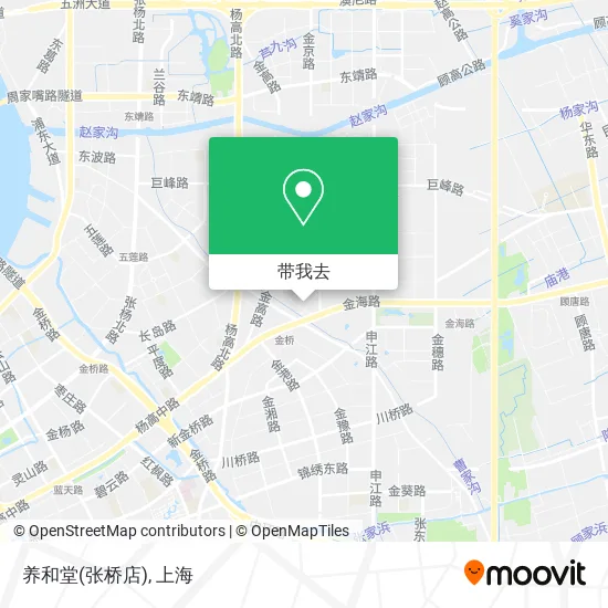 养和堂(张桥店)地图