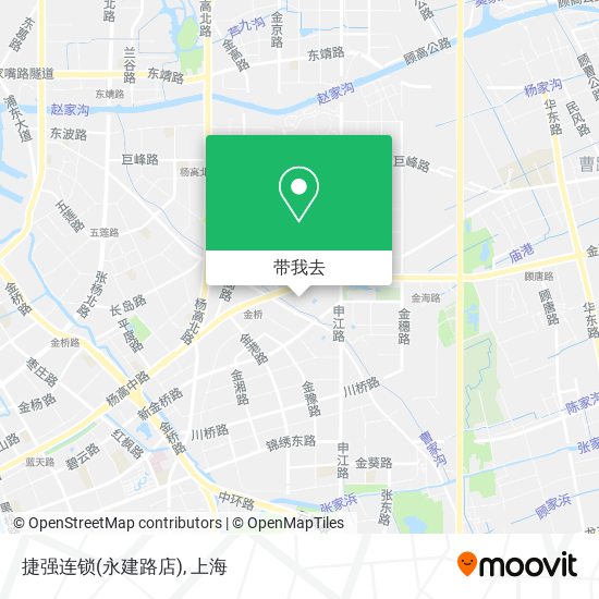 捷强连锁(永建路店)地图