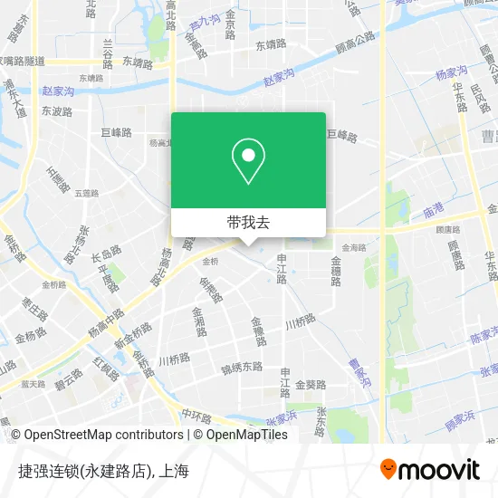 捷强连锁(永建路店)地图