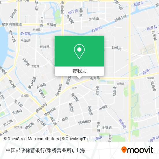 中国邮政储蓄银行(张桥营业所)地图