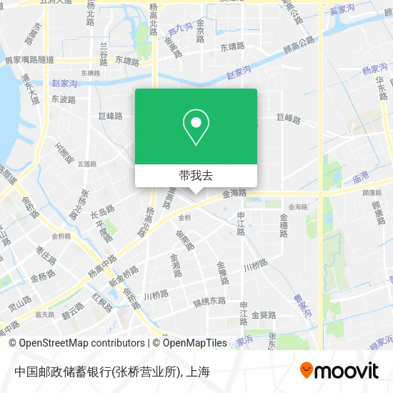 中国邮政储蓄银行(张桥营业所)地图